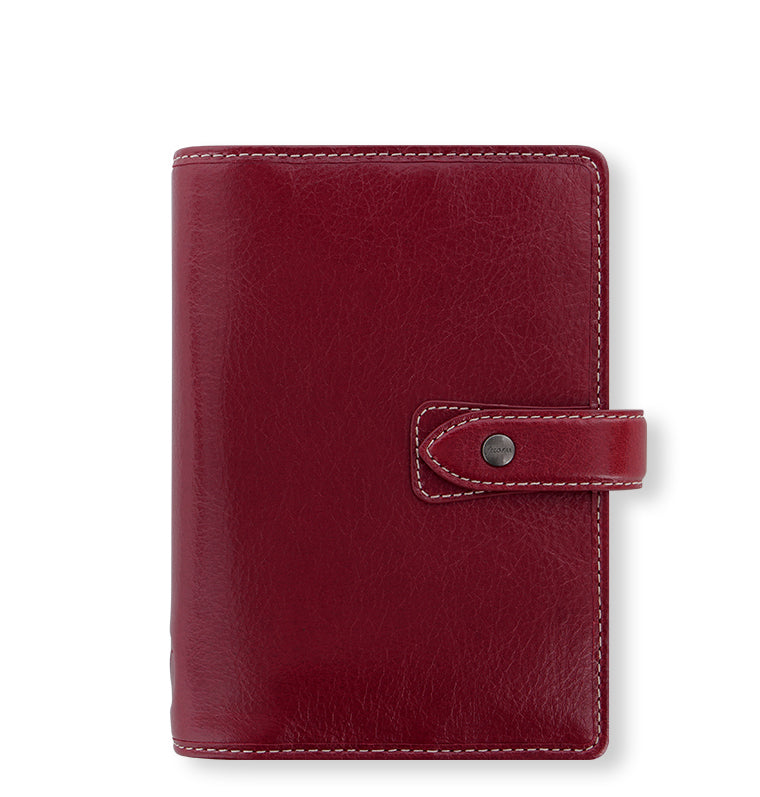 Malden Personal Leather Organiser Burgundy