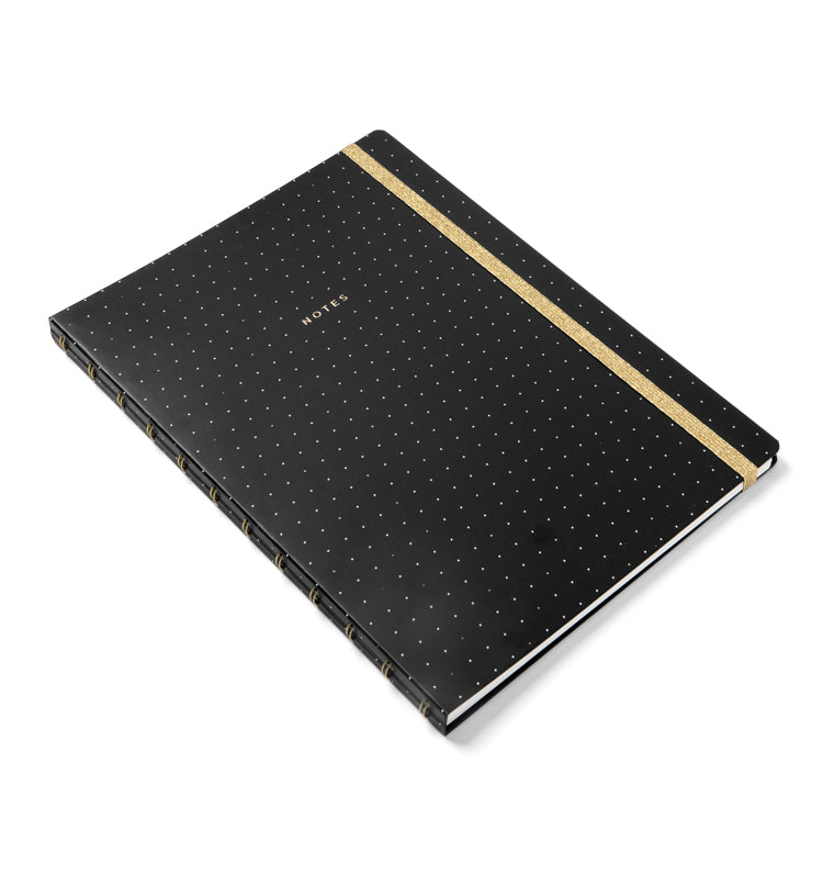 Moonlight A4 Refillable Notebook Black