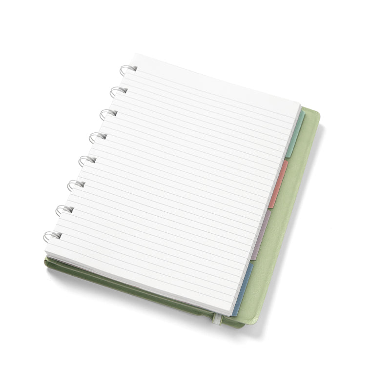 Filofax Classic Pastels A5 Refillable Notebook Sage