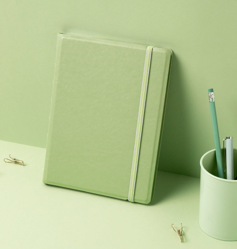 Filofax Classic Pastels A5 Refillable Notebook Sage