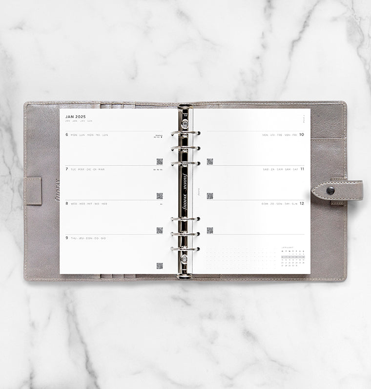 Minimal Week to View Diary - A5 2025 - 25-68590