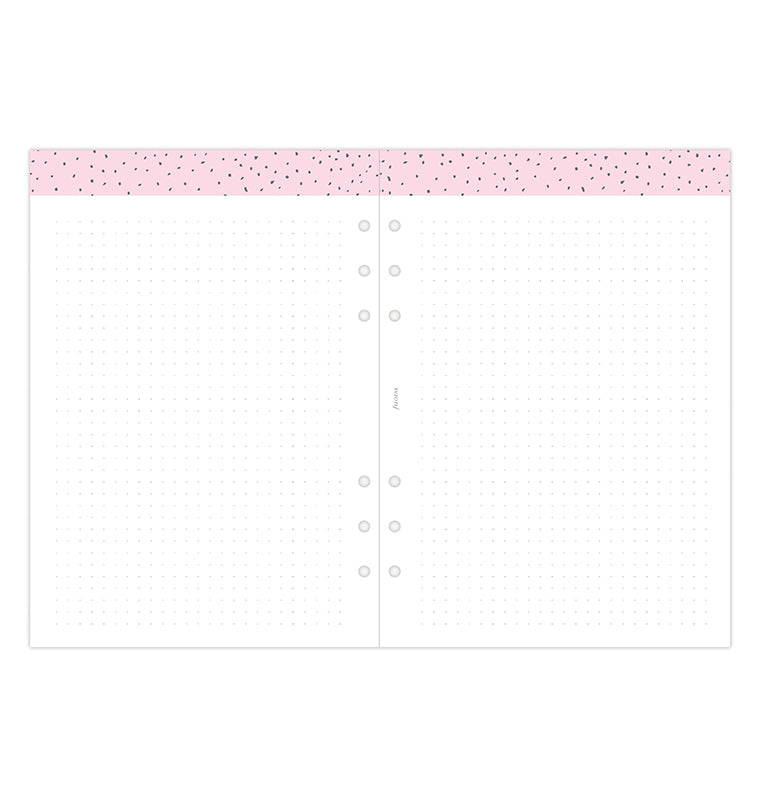 Confetti Week On Two Pages Diary - A5 2024 Multilanguage - Filofax