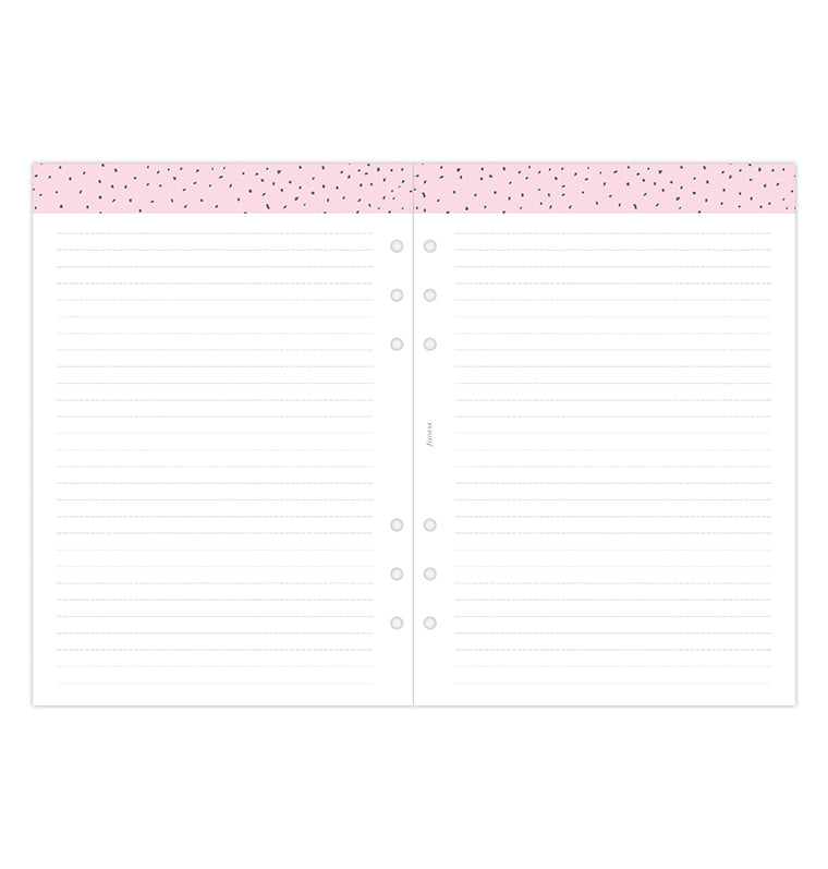 Confetti Week On Two Pages Diary - A5 2024 Multilanguage - Filofax