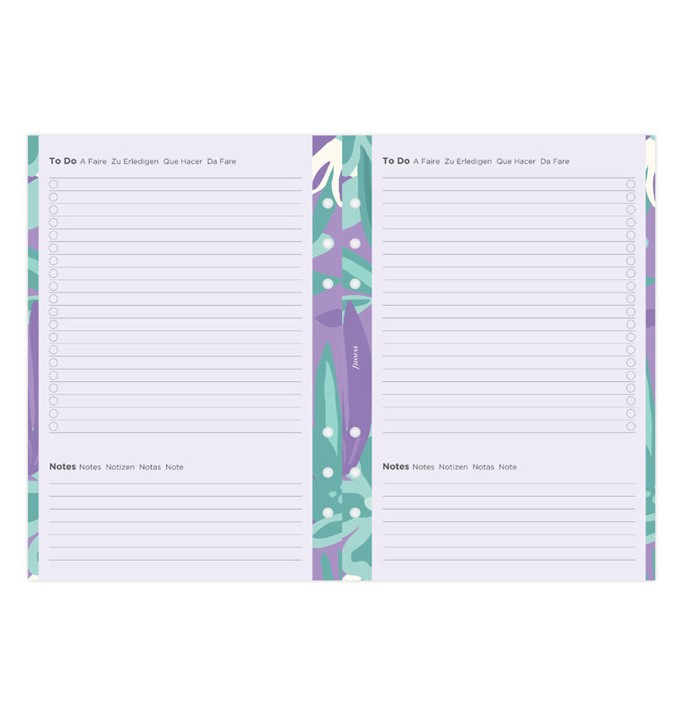 A5 Floral Illustrated Diary Refill Pack - 2025 - 25-6351