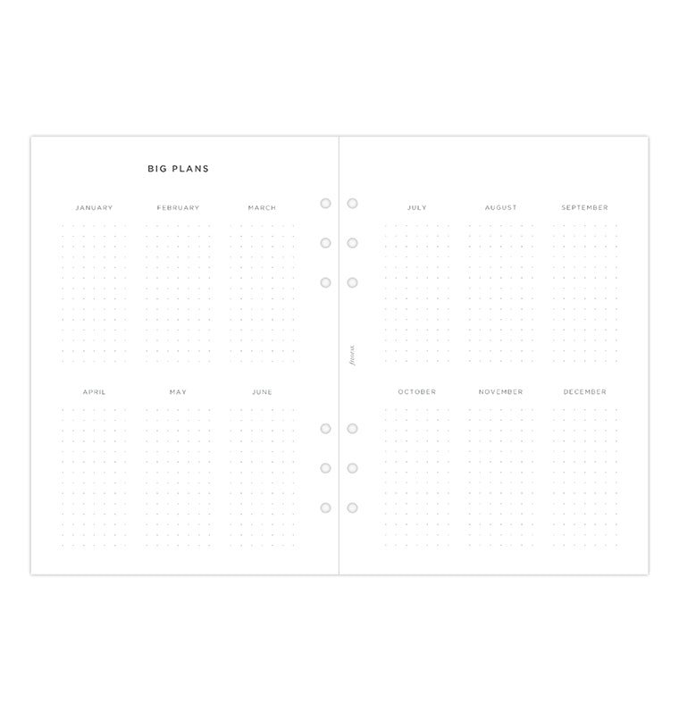 Minimal Week to View Diary - A5 2025 - 25-68590