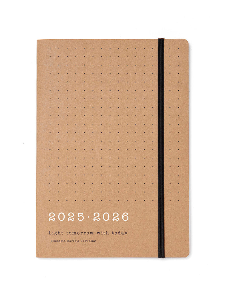 Letts Eco Writers Quotes A5 Week to View Diary 2025-2026 - Multilanguage 26-031474