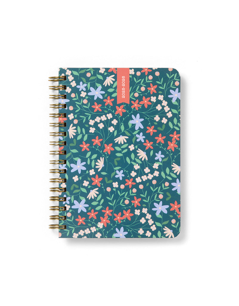 Letts Spring Valley A6 Week to View 18-Month Diary 2025-2026 - Multilanguage 26-031801