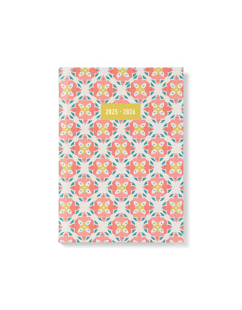 Letts Morocco A6 Day to a Page Diary with Appointments 2025-2026 - Multilanguage 26-031821