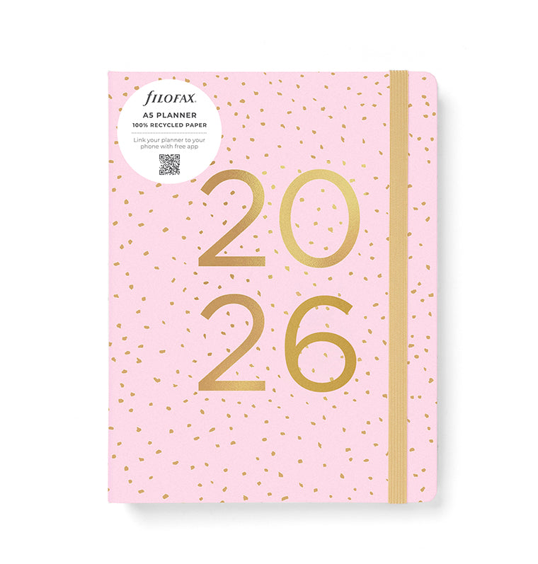 26-68298, Confetti A5 Ημερολόγιο Rose Quartz 2026