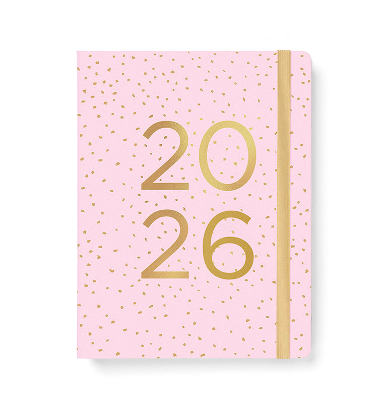 26-68298, Confetti A5 Ημερολόγιο Rose Quartz 2026