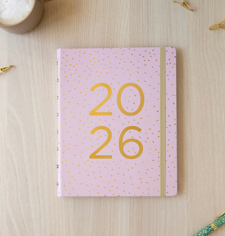 26-68298, Confetti A5 Ημερολόγιο Rose Quartz 2026