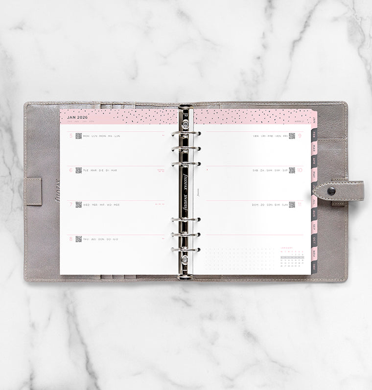 Confetti Week to View Diary - A5 2026 - 26-68591