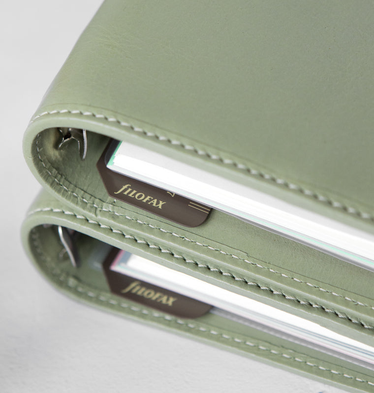 Malden A5 Leather Organiser Vetiver 