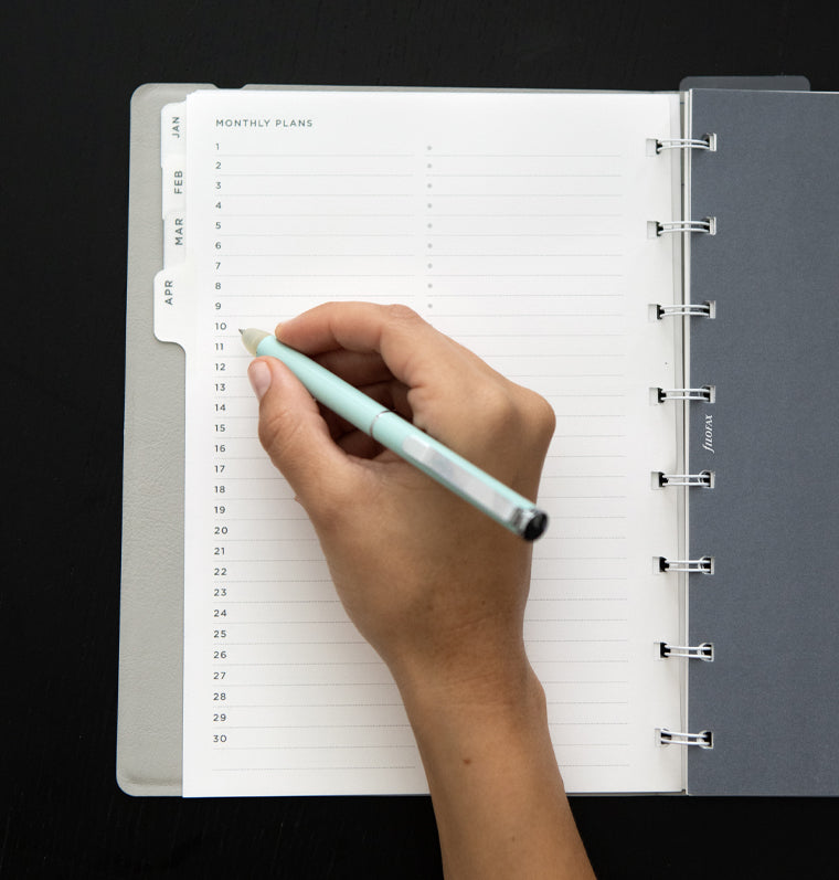 Minimal Σημειωματάριο / Διαχωριστικά Α5 για Planner