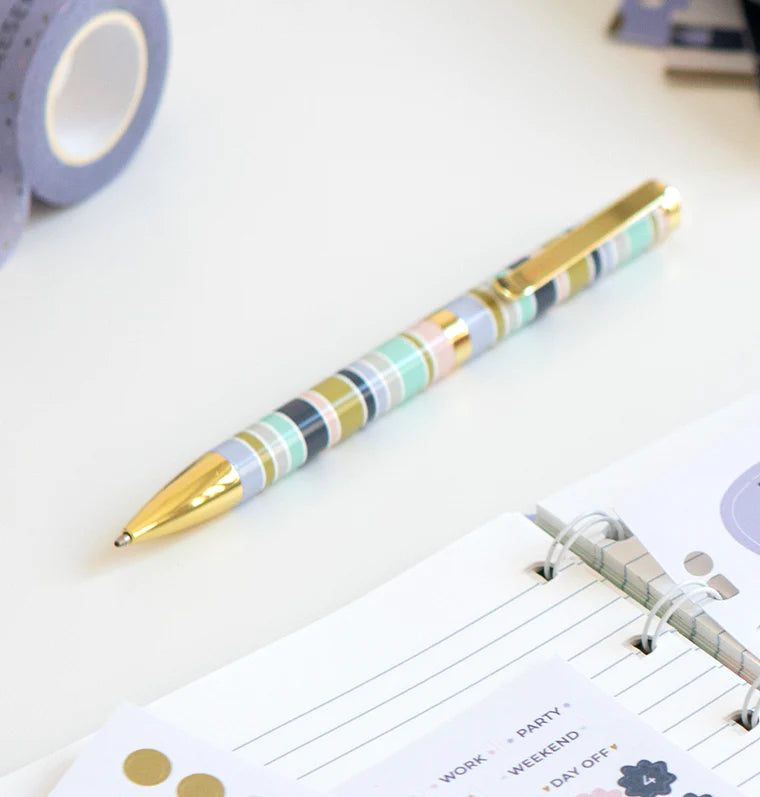 Filofax Good Vibes Ballpoint Pen on Desk
