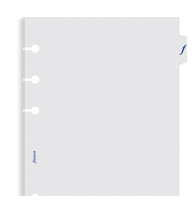 A5 Transparent Flyleaf With Tab | Filofax – Filofax GR